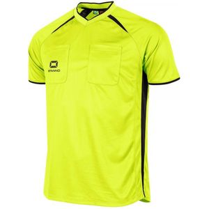 Stanno - Bergamo Referee T-Shirt II - Geel - Sportshirt