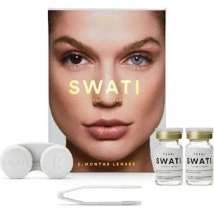 Swati - Coloured Contact Lenses 6 Months - Pearl - makeup - 6 Maanden