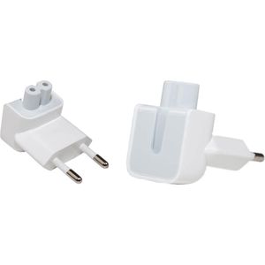Duckhead adapter / EU Plug / stekker - Geschikt voor Apple Macbook/iPad/iPhone Oplader.