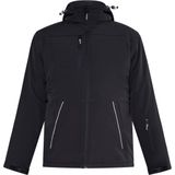 Mo - Softshell Jas - Zwart - Heren