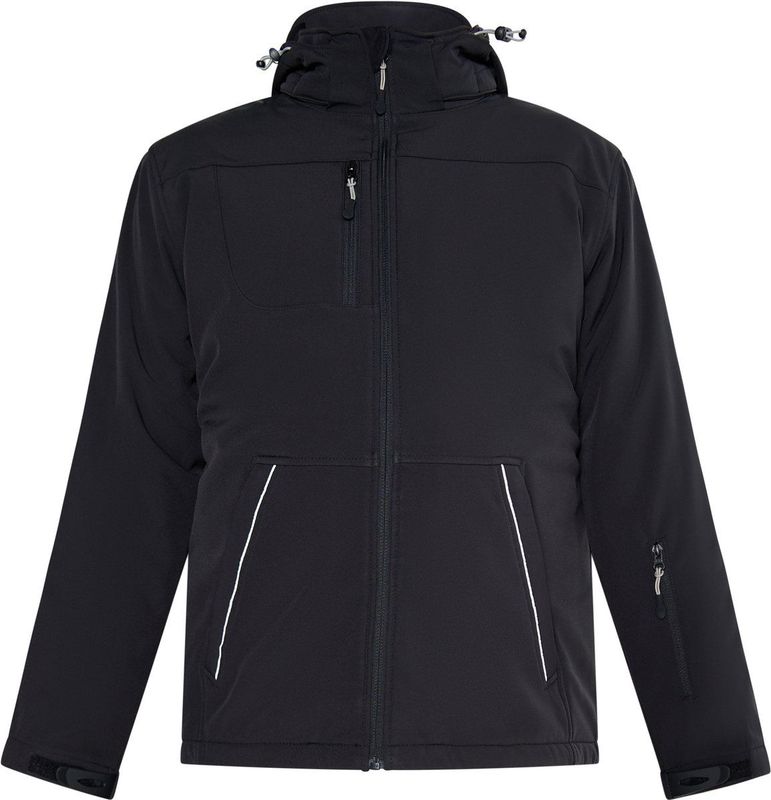 Mo - Softshell Jas - Zwart - Heren