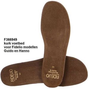 Fidelio Hallux - natuur-ongekleurd - binnenzolen - maat 45