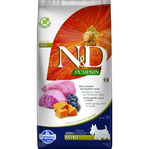 N&D Pumpkin hondenvoeding Lam small breed 7 kg.