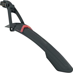 Achterwiel spatbord met geïntegreerd achterlicht - SKS GERMANY NIGHTBLADE - fietsaccessoires - quick-release bevestiging - USB oplaadbare accu - StVZO-goedkeuring - zwart
