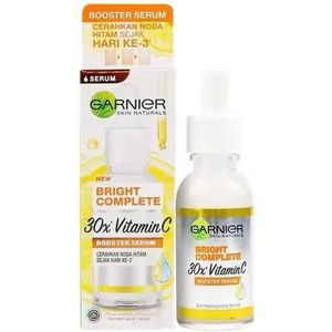 GARNIER Bright Compleet 30x Vitamine C Niacinamide Booster Serum Whitening Huidskleur Essentie Vervagen Acne Mark Schoonheidsproducten 30ml