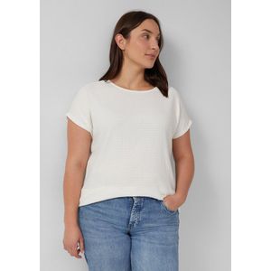 s.Oliver - T-Shirt - Casual - Gestructureerde Jersey