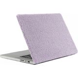 Laptop Cover - Geschikt voor MacBook Air 15 inch (2024) M3 chip / MacBook Air 15 inch (2023) - A3114 / A2941 - imoshion Teddy Laptop Cover - Lavender Lilac