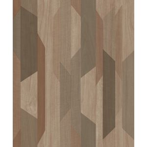 Dutch Wallcoverings - Asperia- Kiruna bruin - vliesbehang - 10m x 53cm - A57002