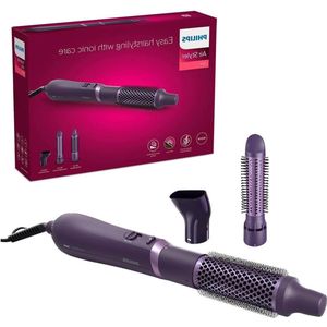 Air Styler met concentrator - verwarmde borstel 38mm en intrekbare pennen 30mm (model BHA305/00)