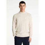 Chasin' - Track Mock - Trui - Beige - Regular Fit