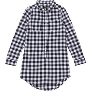 Geruite overhemdjurk