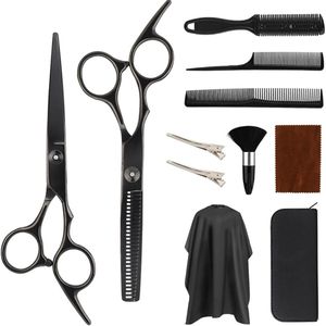 Thuys – Kappersset – Professionele – Set Voor Mannen En Vrouwen En Kinderen – 23 x 12 x 6cm – Zwart