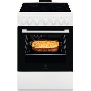 Electrolux LKR620066W | Elektrische fornuis| 60 cm | Vitro-Keramische kookplaat | Oven 57 liter