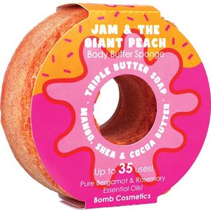 Jam & the Giant Peach Donut Body Buffer (scrubspons)