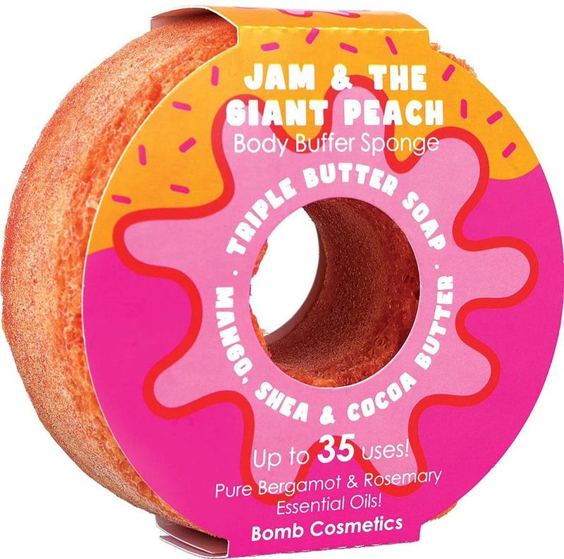 Jam & the Giant Peach Donut Body Buffer (scrubspons)