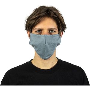 Mr. Facy Mondkapje Mondmasker Facemask Shaped Cool Grey Grijs