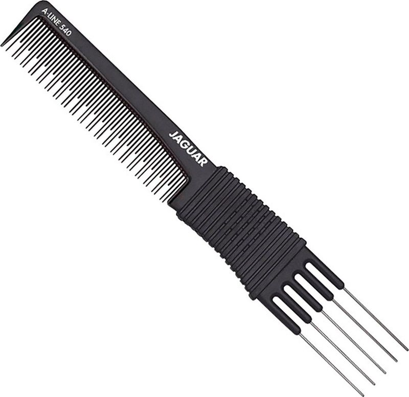 Jaguar - A-Line Ionic Toupier Vork Kam - Zwart - Antistatisch