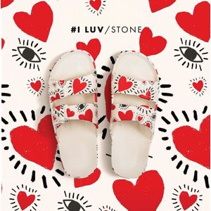 Freedom Moses - I Luv Multi - Slipper - Waterdicht - Antislip