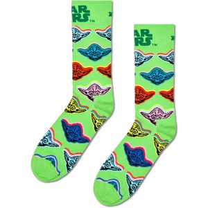 Happy Socks 1paar sokken - Heren & Dames - Maat 41-46 - Star Wars Special Edition - Yoda