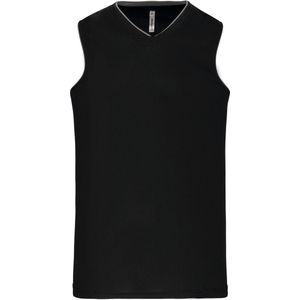 Herenbasketbalshirt met korte mouwen 'Proact' Zwart - XL