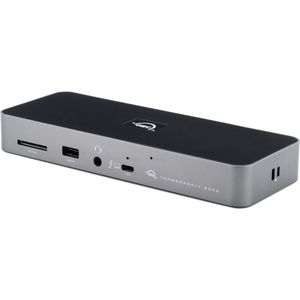 OWC - Thunderbolt 4 Dock - Docking Station - Space Grey - 11 Poorten - SD-kaartlezer - USB-C-connector