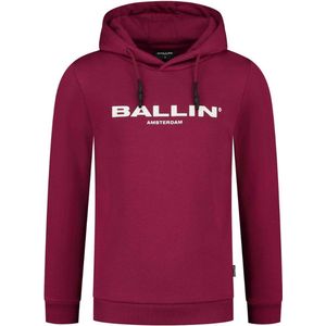 Ballin Amsterdam - Jongens Slim Fit Original Hoodie - Roze - Maat 164