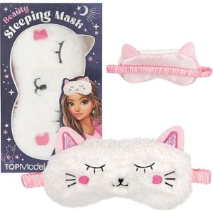 TOPModel - Slaapmasker - Beauty and Me - Zacht - Met Geborduurd Kattengezicht