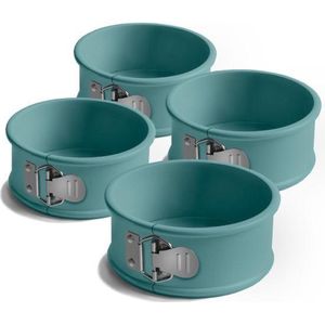 Jamie Oliver kleine ronde springvormpjes - set van 4 - 10x4cm