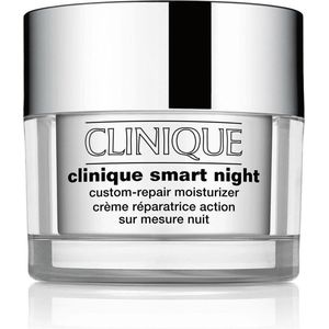 Clinique Smart Night Custom-Repair Moisturizer Droge Gecombineerde Huid - 50 ml - gezichtsverzorging voor de droge gecombineerde huid