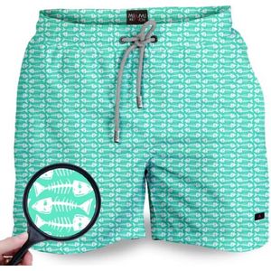 Miami Beach | Hoogwaardige Kwaliteit Zwemshort | Zwembroek | Beachshort | Heren | Sneldrogend | Maat XXL | 173 Mint