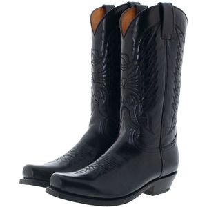 Sendra SAM 2073 westernlaarzen zwart - 47 EU
