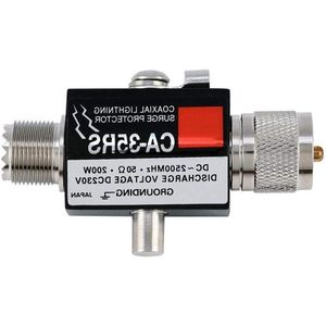 Allecto plus - Coaxiale bliksemstroombeveiliging Man-vrouw UHF-connector - Effectieve bliksembeveiliging - Gasoplaadspanningsantenne