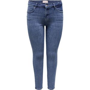 ONLY CARMAKOMA CARPOWER MID SKINNY PUSH UP REA2981 NOOS Dames Jeans - Maat 44 X L32