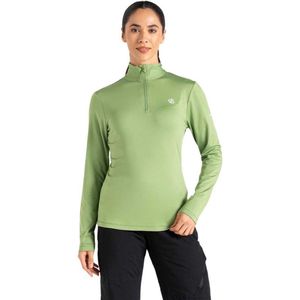 Dare2b Lowline Ii Stretch T-shirt Met Lange Mouwen Groen 34 Vrouw