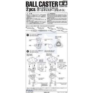Tamiya 70144 Ball Caster Kit (2 casters) Pololu 66