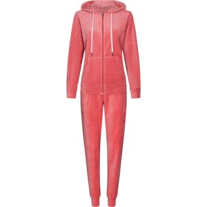 Roze velours huispak Rebelle - Roze - Maat - 48