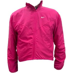 Nike - Swoosh - Trui - Roze - 100% Nylon/100% Polyester - Losse Pasvorm