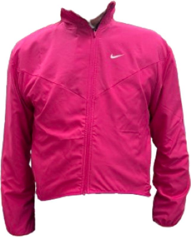 Nike - Swoosh - Trui - Roze - 100% Nylon/100% Polyester - Losse Pasvorm
