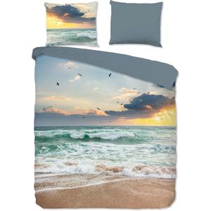 Dekbedovertrek - Wit - Katoen - 2 Persoons