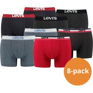 Levi's - Boxershorts - 8-pack - Heren Ondergoed - Mixed Pakket