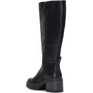 Xti - 14445301-NEGRO - Kuitlaarzen - Zwart - Ritssluiting - Casual