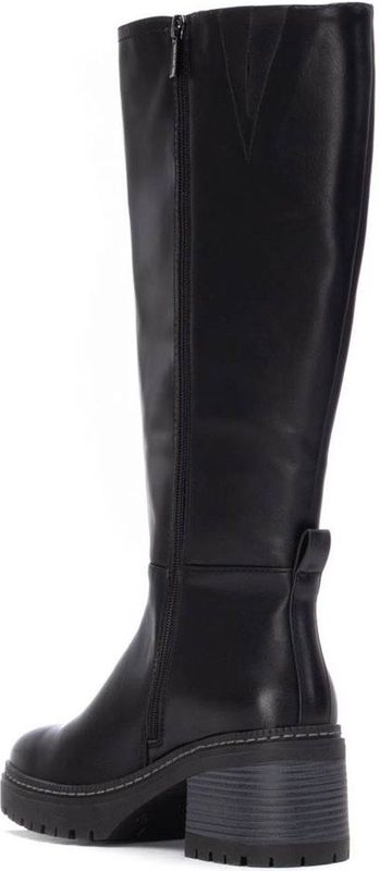 Xti - 14445301-NEGRO - Kuitlaarzen - Zwart - Ritssluiting - Casual