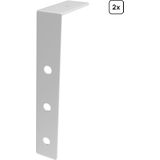 Bodo® Muuranker set Wit - Voor de Bodo wasmachine verhoger