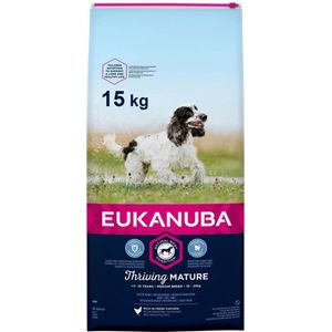 Eukanuba Dog Mature & Senior - Medium Breed - Kip - Hondenvoer - 15 kg