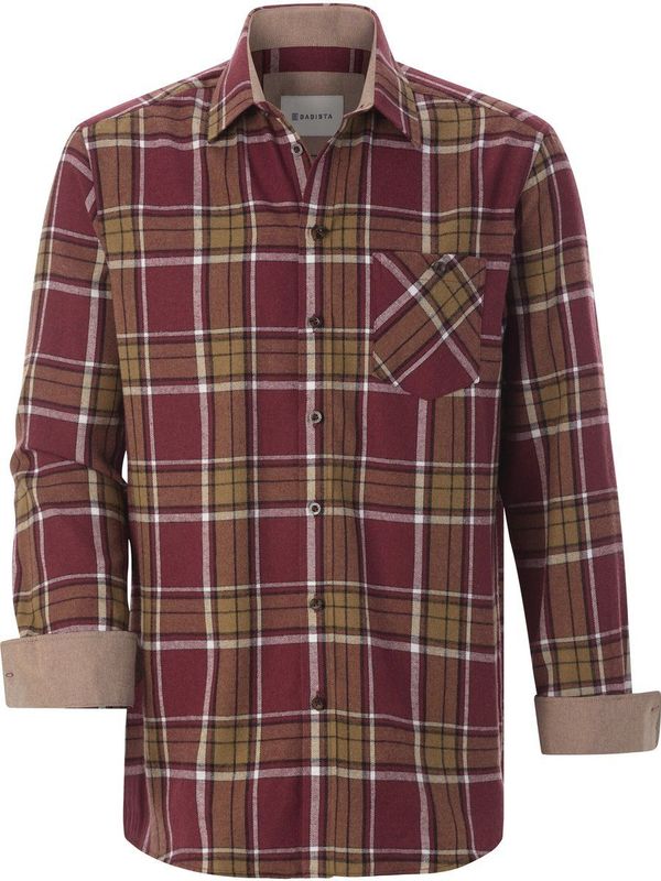 Babista - SALTINORA - Overhemd - Donkerrood - Flanel - Katoen