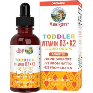 MaryRuth's - Toddler Vitamin D3+K2 Drops - 30ml