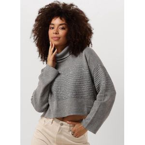 Twinset - 242Tp 3271 - Glittertrui - Grijs - Dames