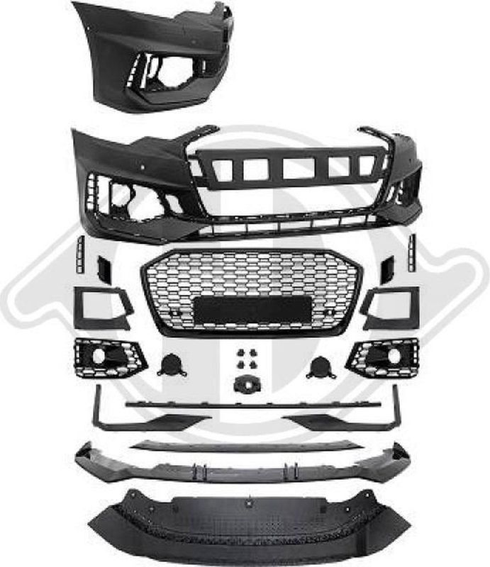 Audi - Bumper HD Tuning - Voorzijde - Tuning Sport Bumper