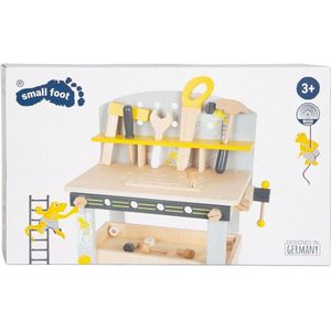 Small Foot - Houten Werkbank Compact Miniwob, 34dlg.