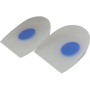 Gel Heel Cup Lateraal - Soft Spot aan zijkant - Deramed Fresco - Hiel Kuip - Tegen Hielspoor - Siliconen Gel - Maat 35/37